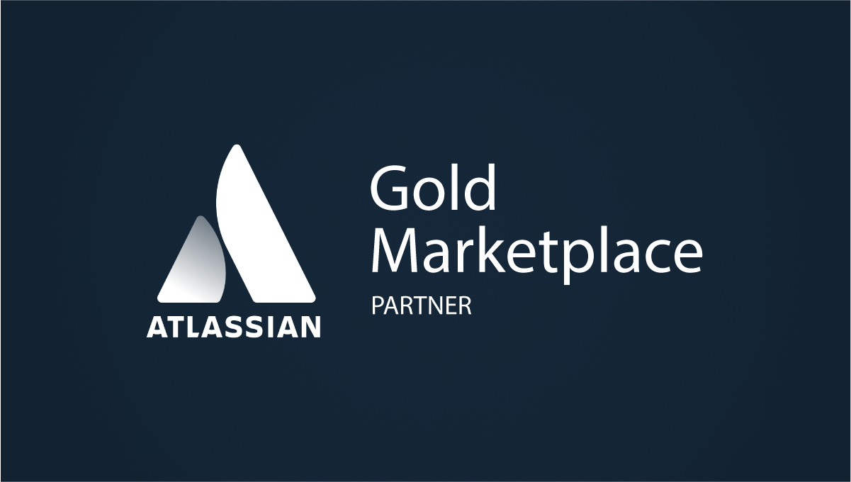 Dark grey background with Gold Marketplace Partner bage
