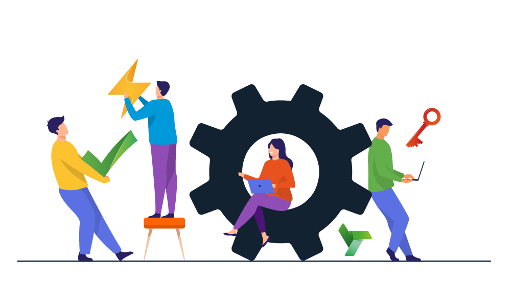 People collaborating