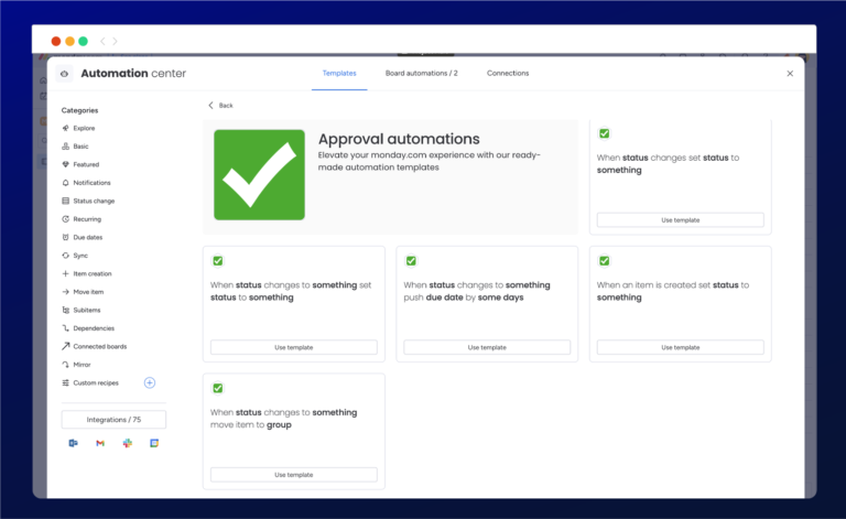 How to set up an approval process in monday.com - AppFox