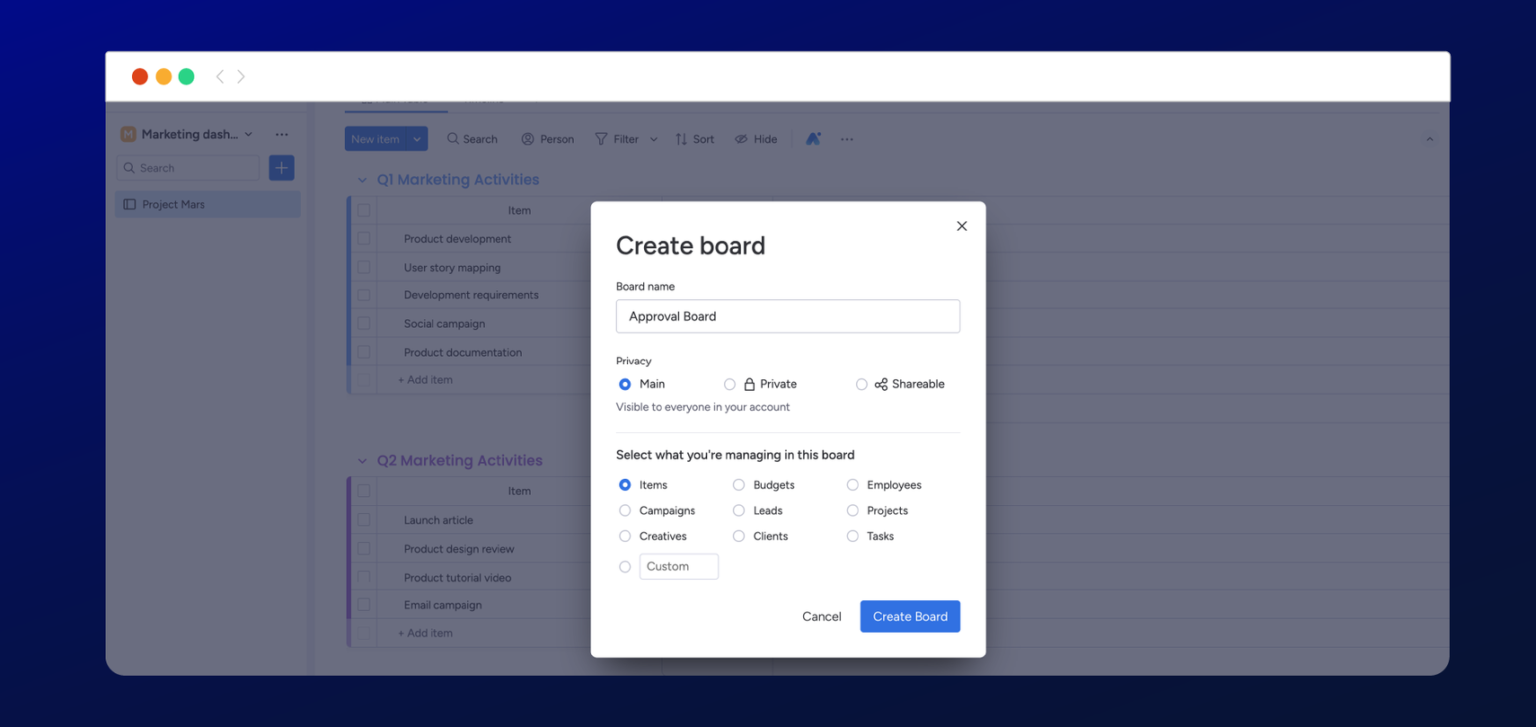 How to set up an approval process in monday.com - AppFox