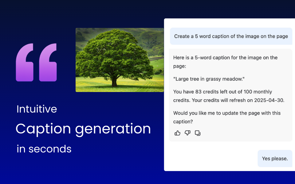 Captionizer for Confluence by AppFox
