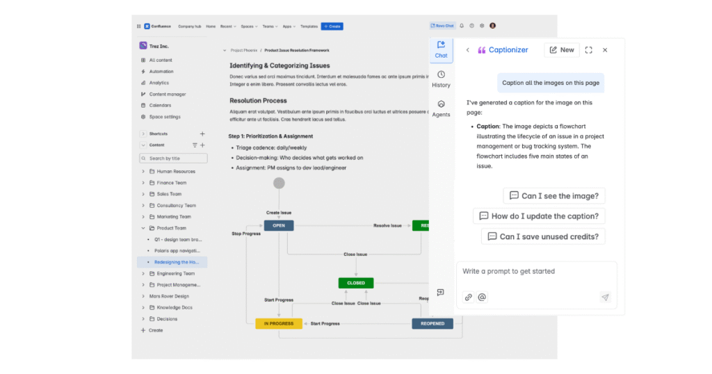 Captionizer for Confluence by AppFox