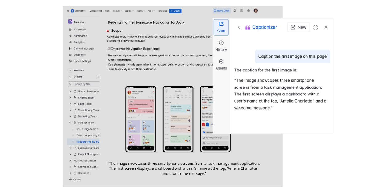 Captionizer for Confluence by AppFox