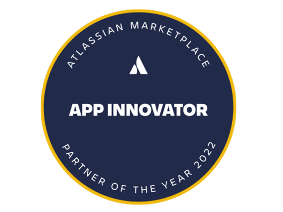 Atlassian App Innovator award by AppFox